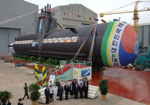 Tàu ngầm Type U214 của Hải quân Hàn Quốc